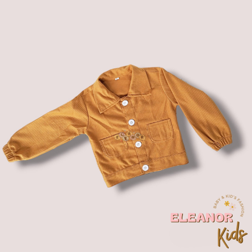 Jaket Anak Bahan Corduroy Unisex | Jaket Anak Model Archer Bahan Corduroy
