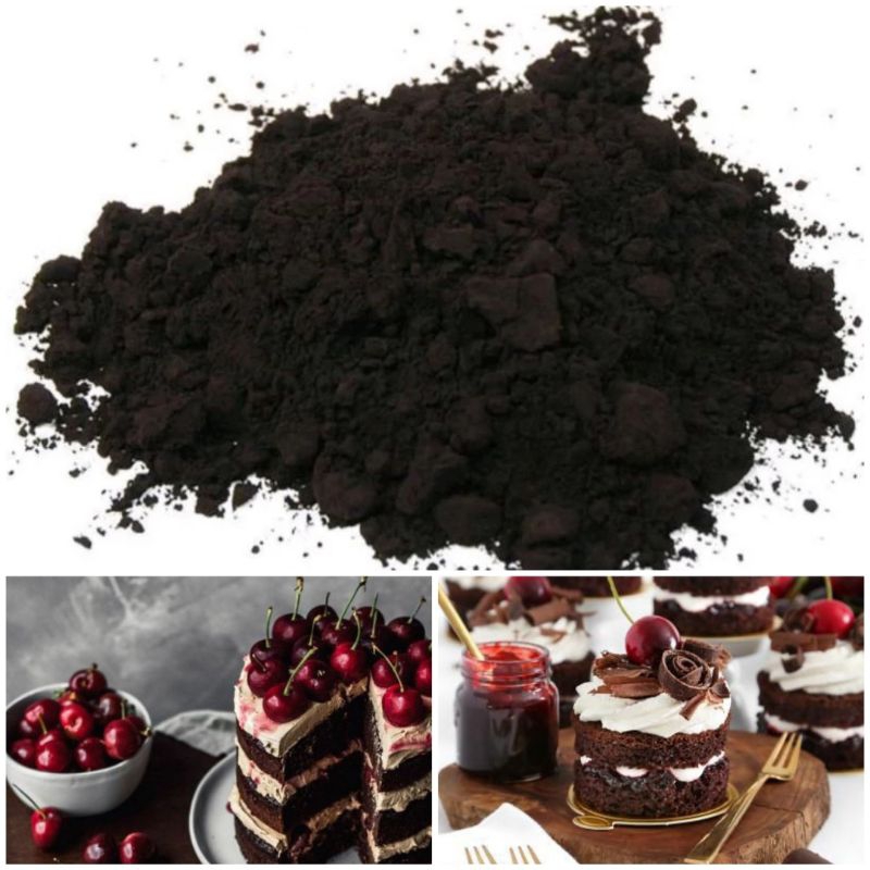 

Bubuk Black forest Hitam serbuk bahan kue Repack 100g