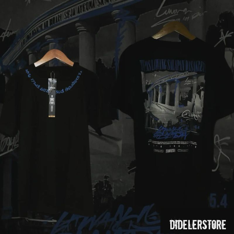 Kaos tugu Kujang Bogor dengan sentuhan Seni