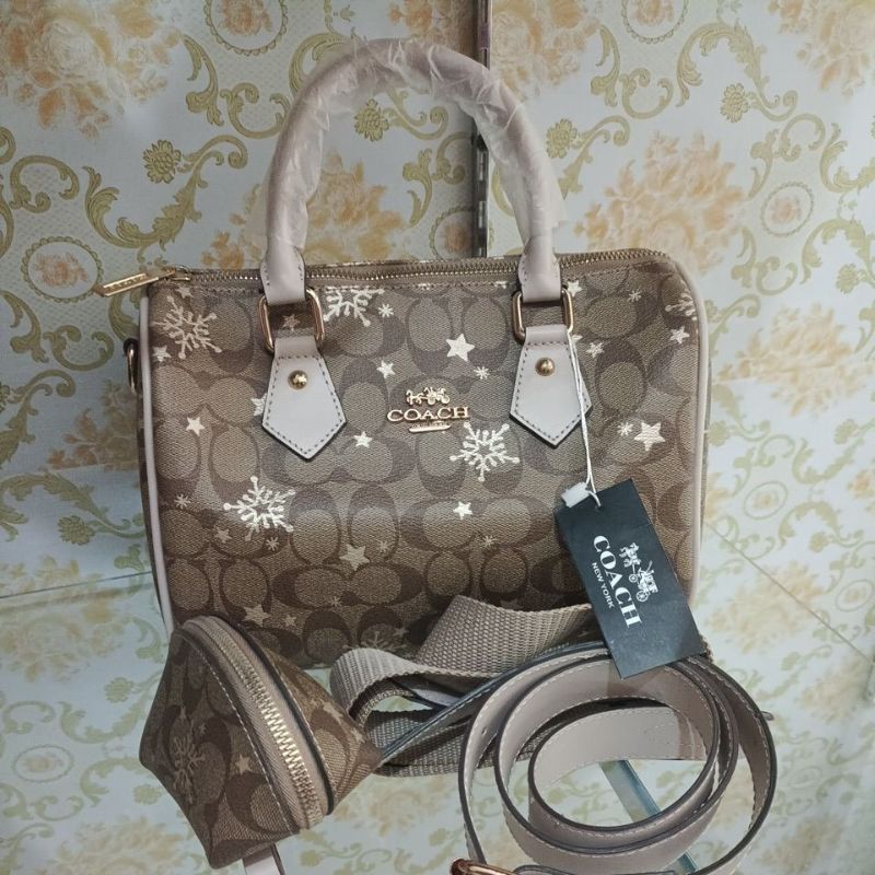 TAS SELEMPANG WANITA IMPORT COACH SPEDDY