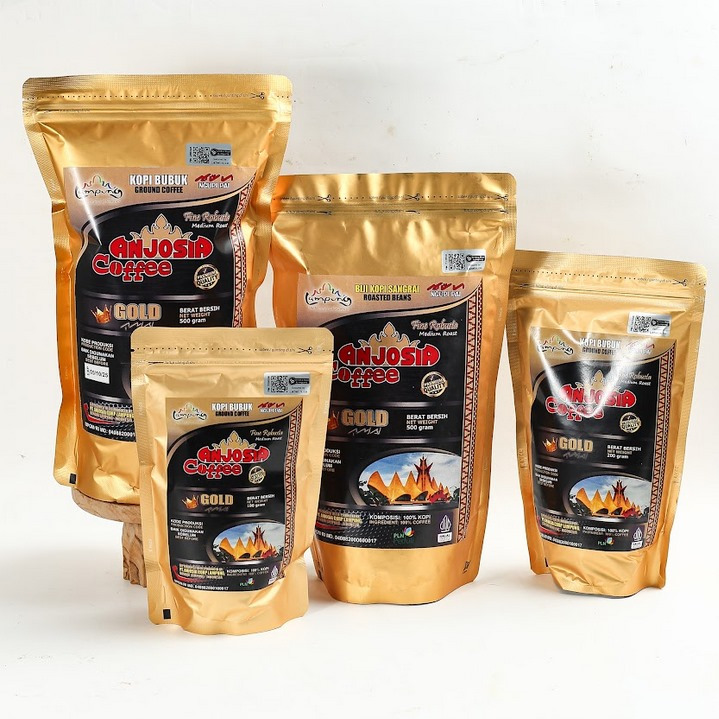 

Biji Sangrai Robusta Gold Anjosia Premium Quality 500 gr