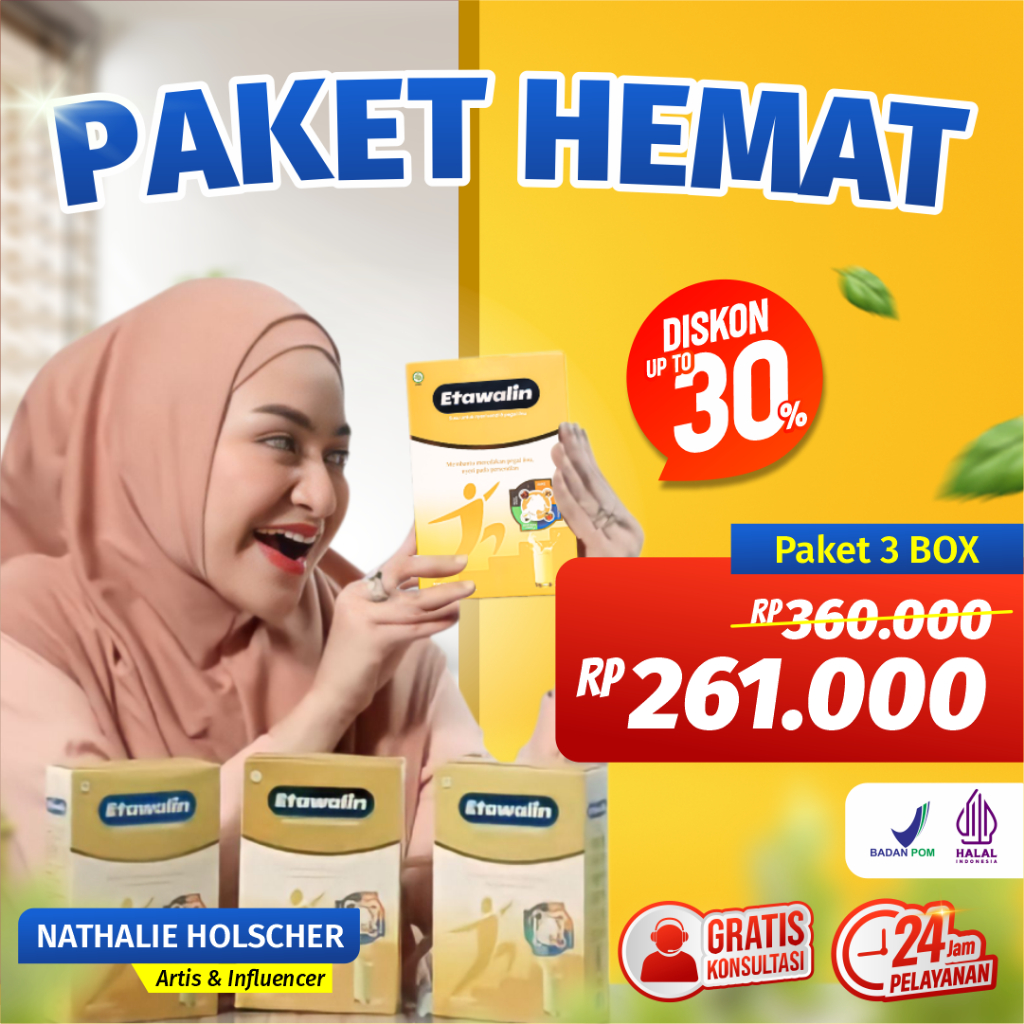 

Etawalin 3 Box - Susu Kambing Etawalin Asli Original Atasi Nyeri Sendi dan Tulang