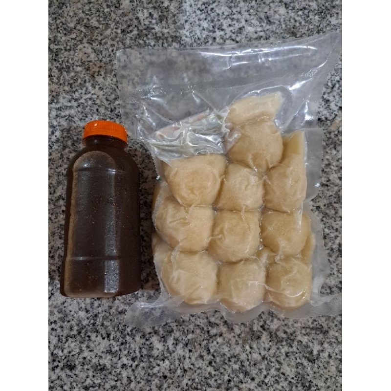 

Pempek Kapal Selam Kecil (isi 10pcs)