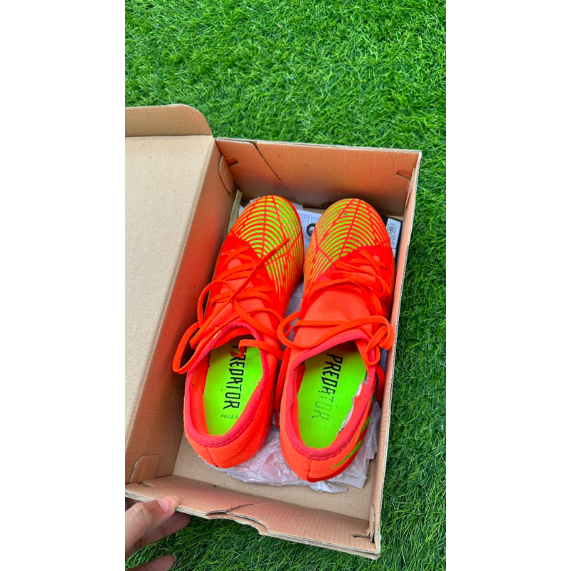 ADIDAS PREDATOR EDGE.3 L FG - second 1x pake di lapangan mini soccer sz 41.5