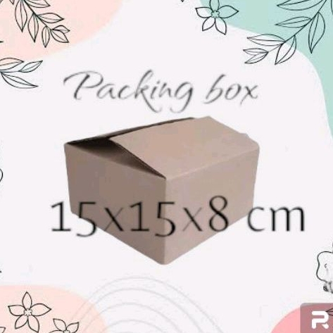 

Kardus box kecil packing 15x15x8 cm