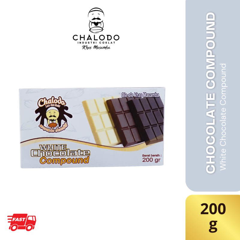 

White Chocolate Compound 200gram