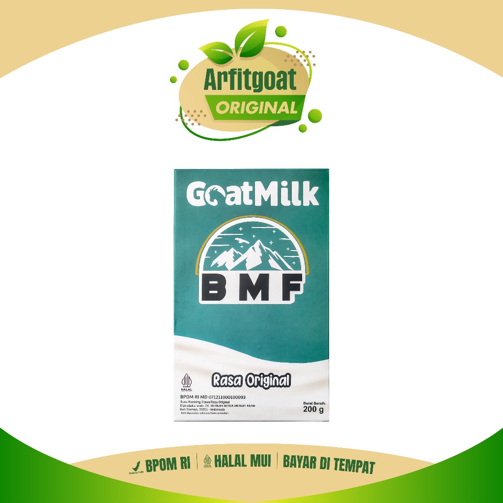 

Goatmilk Susu Kambing Etawa BMF 200gr Membantu Menjaga Kesehatan Tubuh