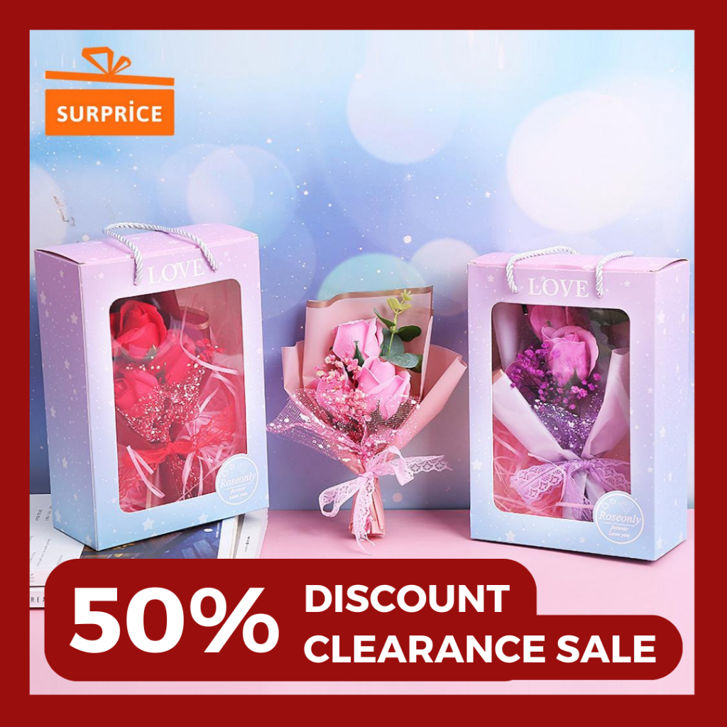 [MEGA SALE] Surprice Set Bunga Hias Galaxy / Buket Bunga Palsu / Bucket Gift Bunga Palsu