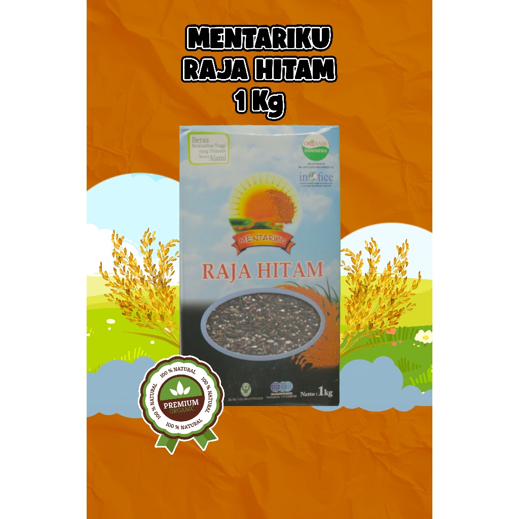 

Mentariku Beras Organik Raja Hitam 1 Kg