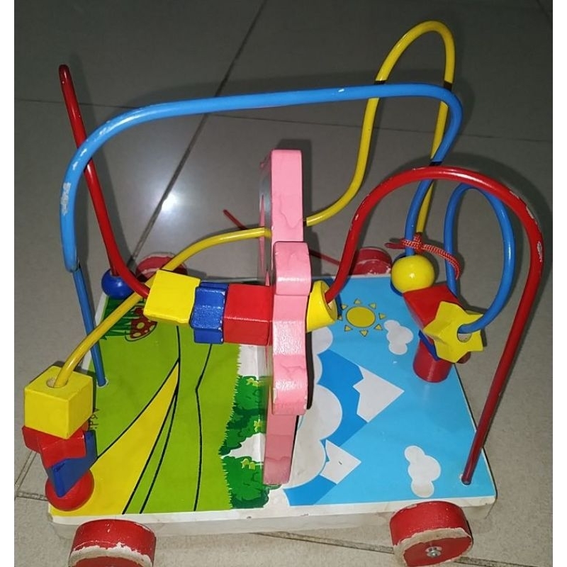 mainan edukasi anak wayer preloved