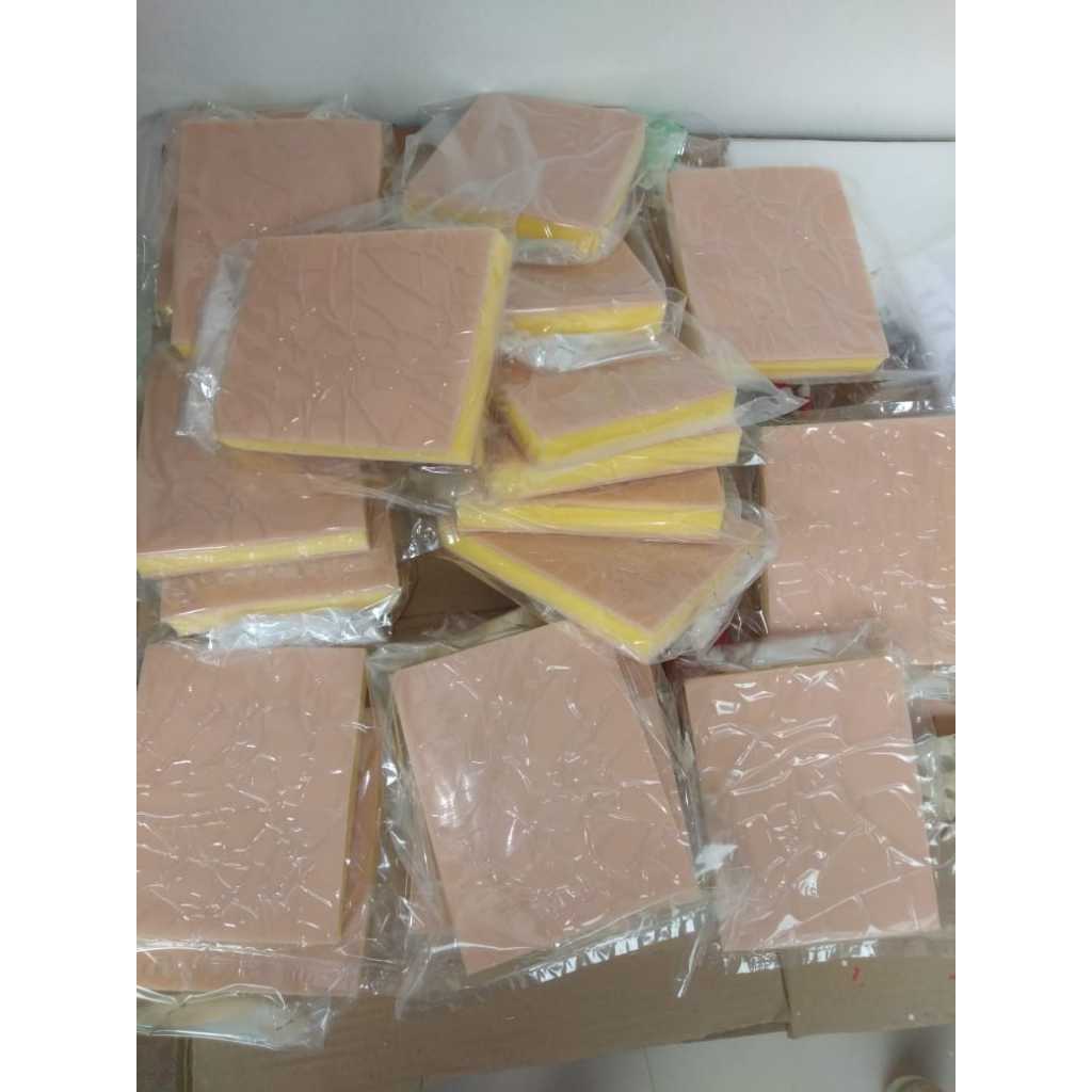 MODEL SILICONE KULIT JAHIT MEDIS/ALAT PERAGA JAHIT DAN BEDAH MEDIS