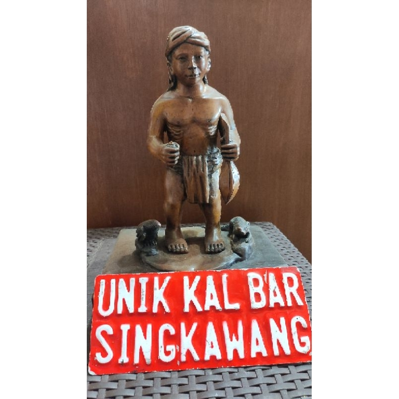 PATUNG PANTAK DAYAK NEK' BARUAKNG KULUP / Patung dayak kalimantan