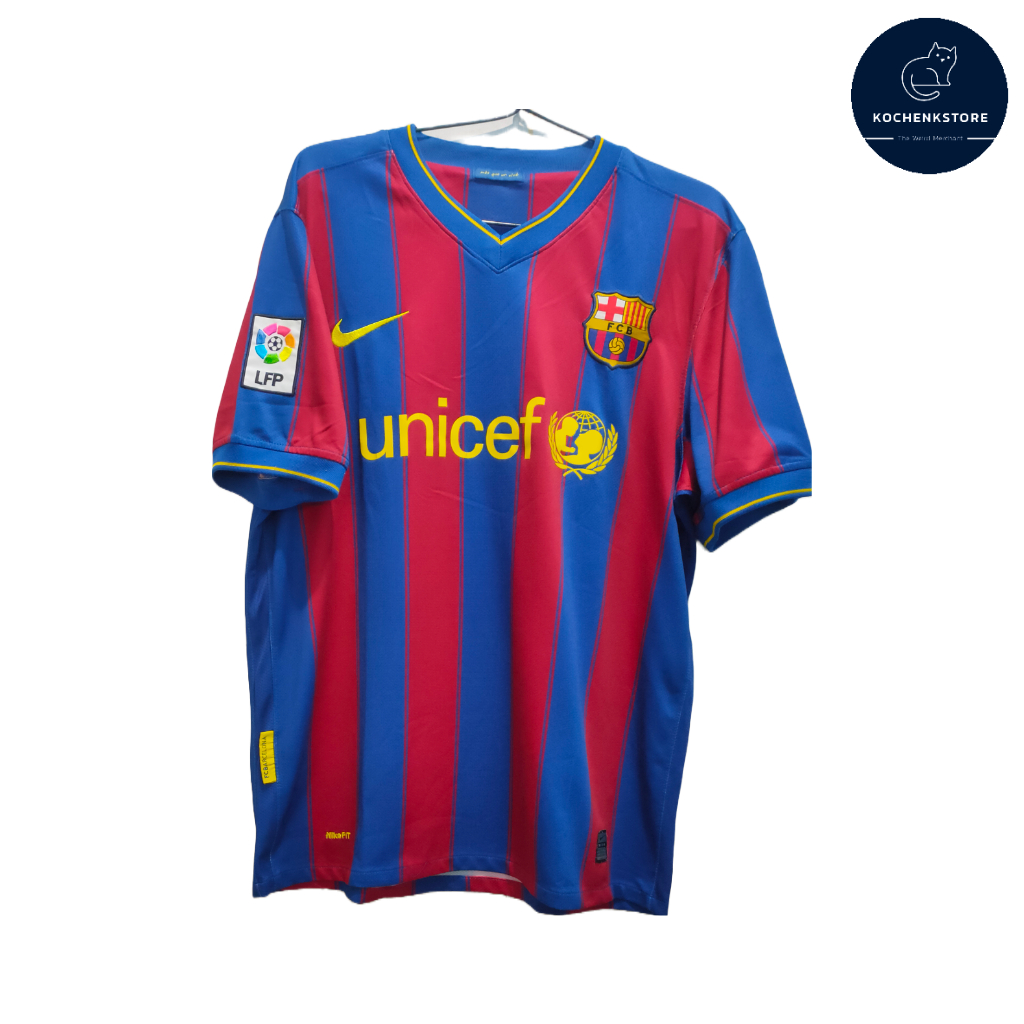 Jersey Original Barcelona 2009/2010 Home Preloved Thrifting