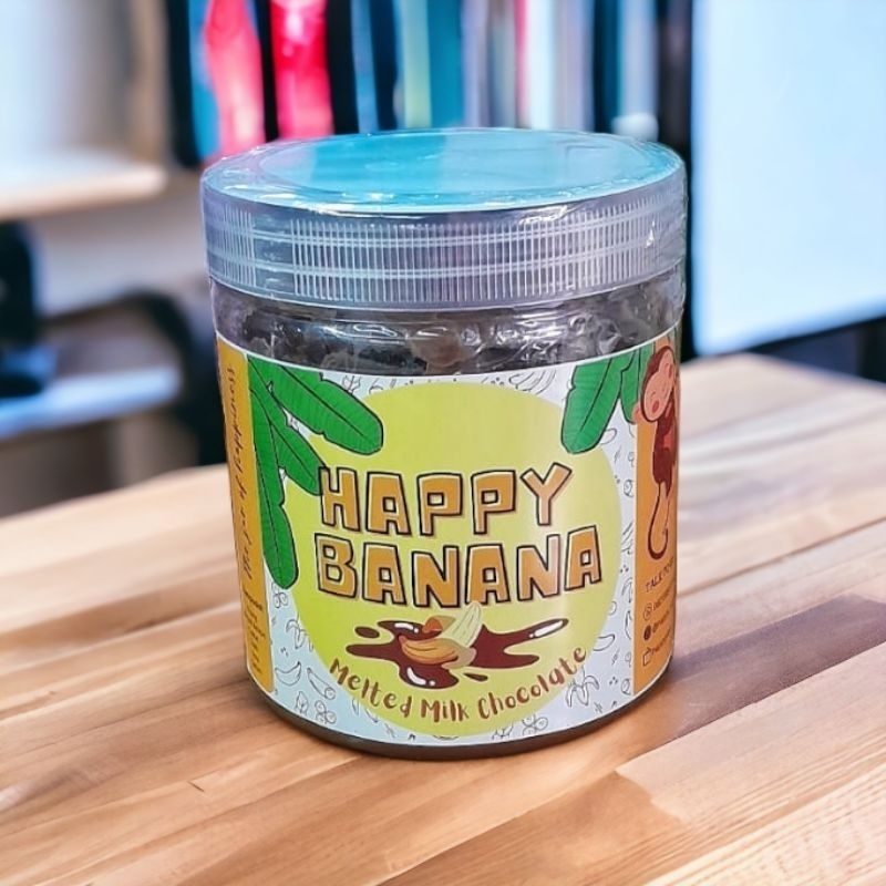 

Keripik pisang coklat susu lumer (Melted Milk Chocolate) - Toples 600ml