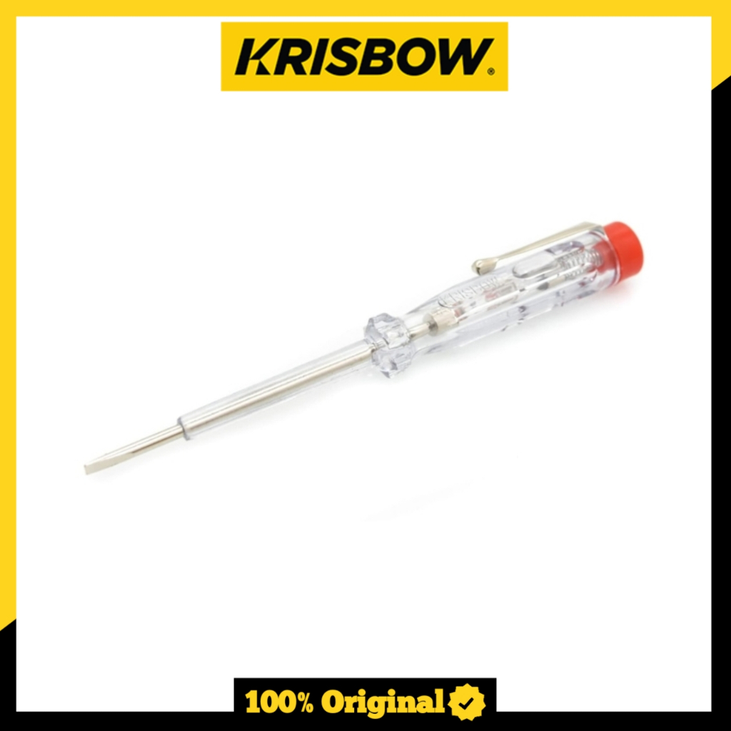 Krisbow Tespen Listrik Voltage Tester 250 V Vt-140