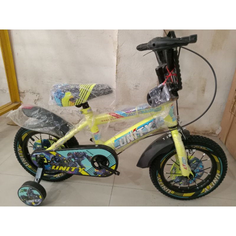 Sepeda Anak Sepeda BMX 12 inch UNITY ( TRANSFORMER )