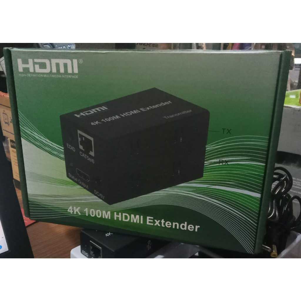 HDMI Extender 100Meter Over Kabel Lan RJ45