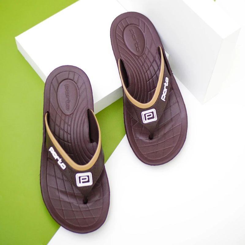 1016B - Porto Sandal Jepit Anak Laki-Laki Sandal Rumah Anti Slip Anti Jamur