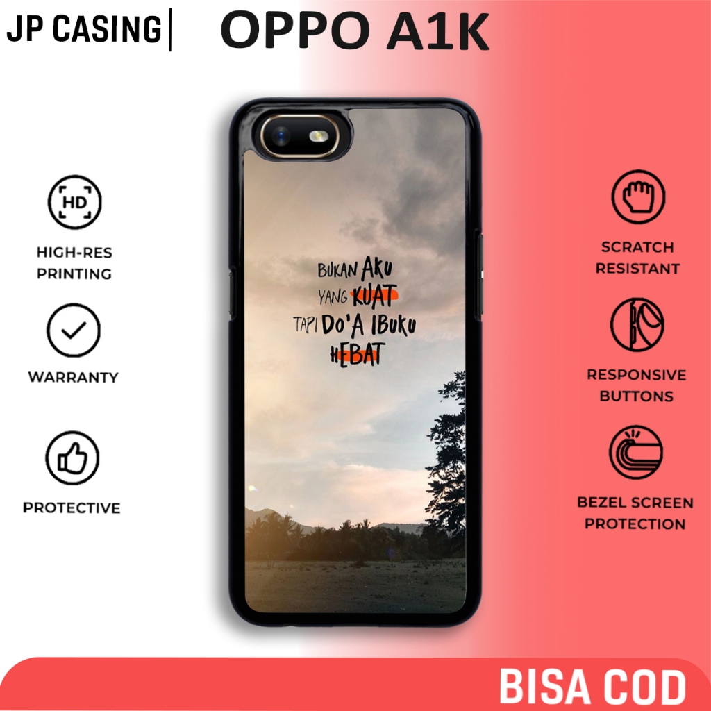 case oppo a1k terbaru motif aesthetic quotes islami style desain keren lucu casing cowok cewek hp me