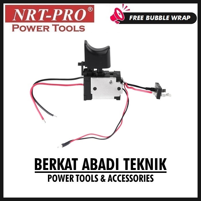 Promo NRT-PRO Switch DC330 Saklar Mesin Bor Cordless Drill 12V Tangan Baterai Batre PCB DC 330 HD
