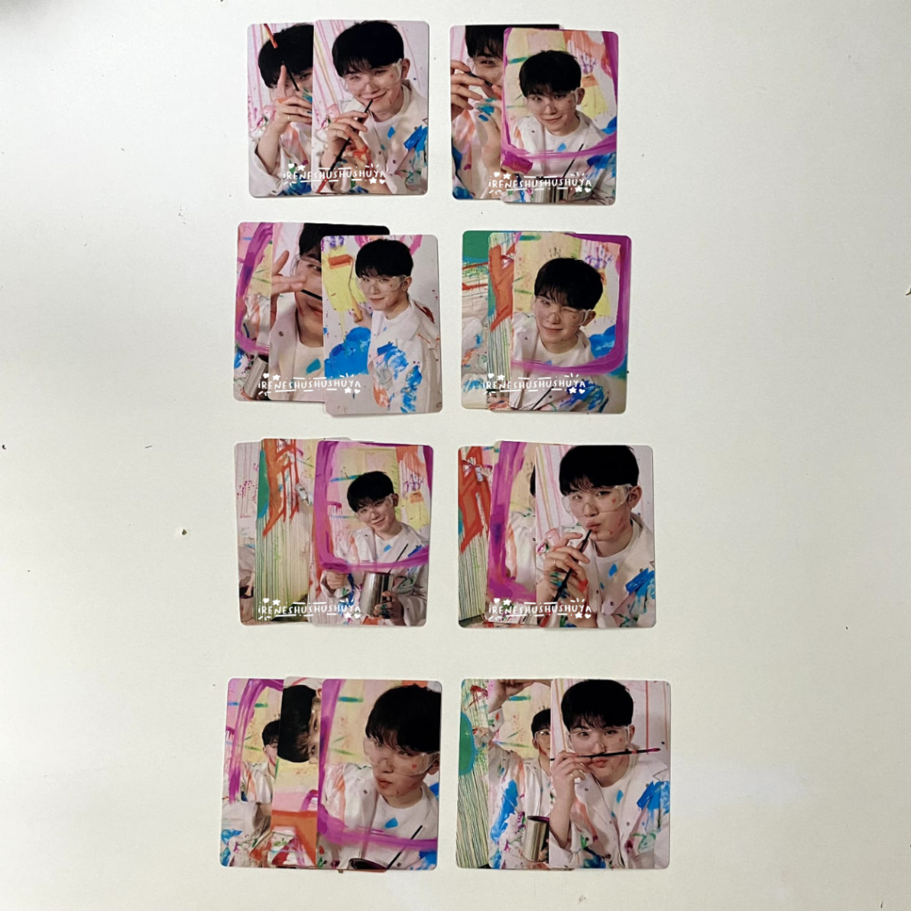 Official Photocard  Booklet Woozi Seventeen Face The Sun Carat Version