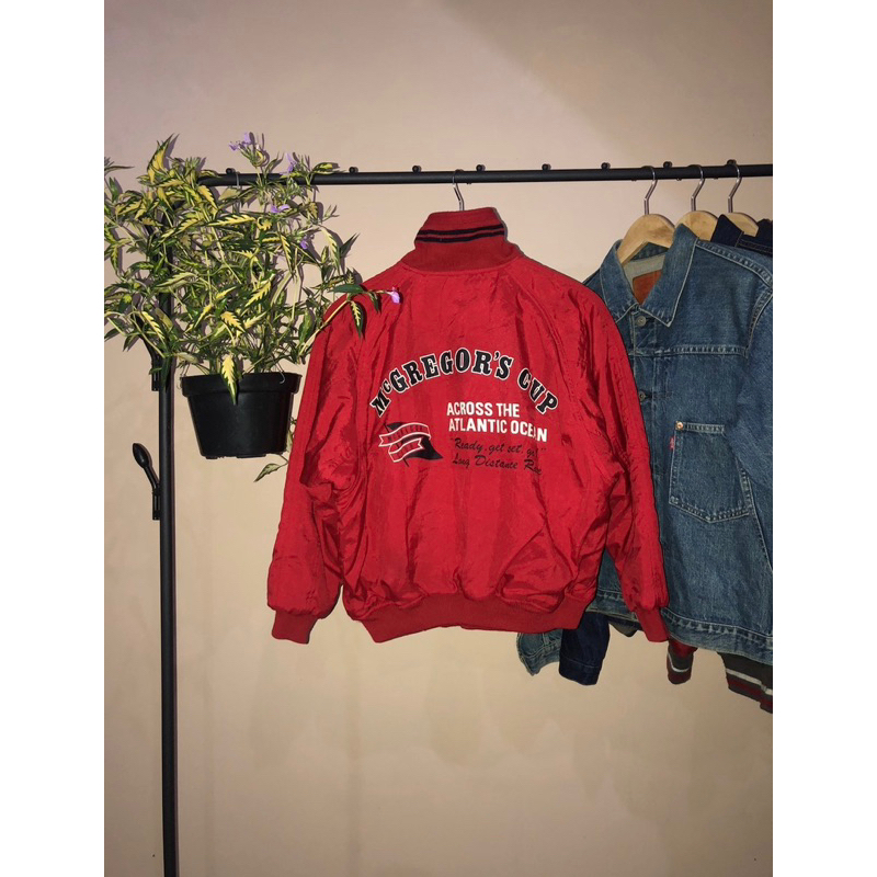 Jaket Varsity Vintage Mc. Gregor Bolak Balik