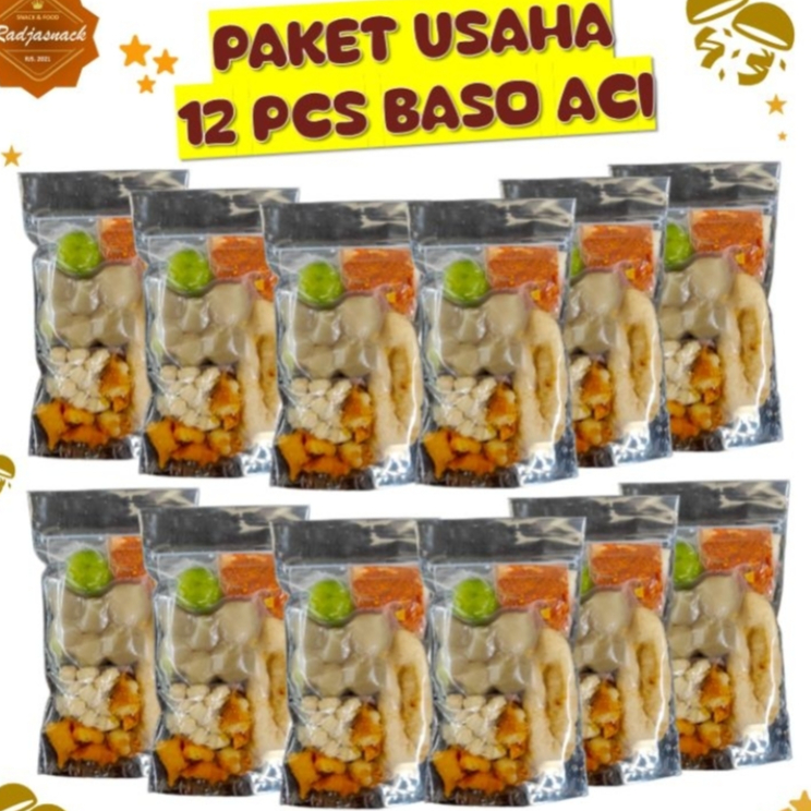 

Jawa Timur Bakso Aci Paket 12 Bungkus Bakso Aci Instan