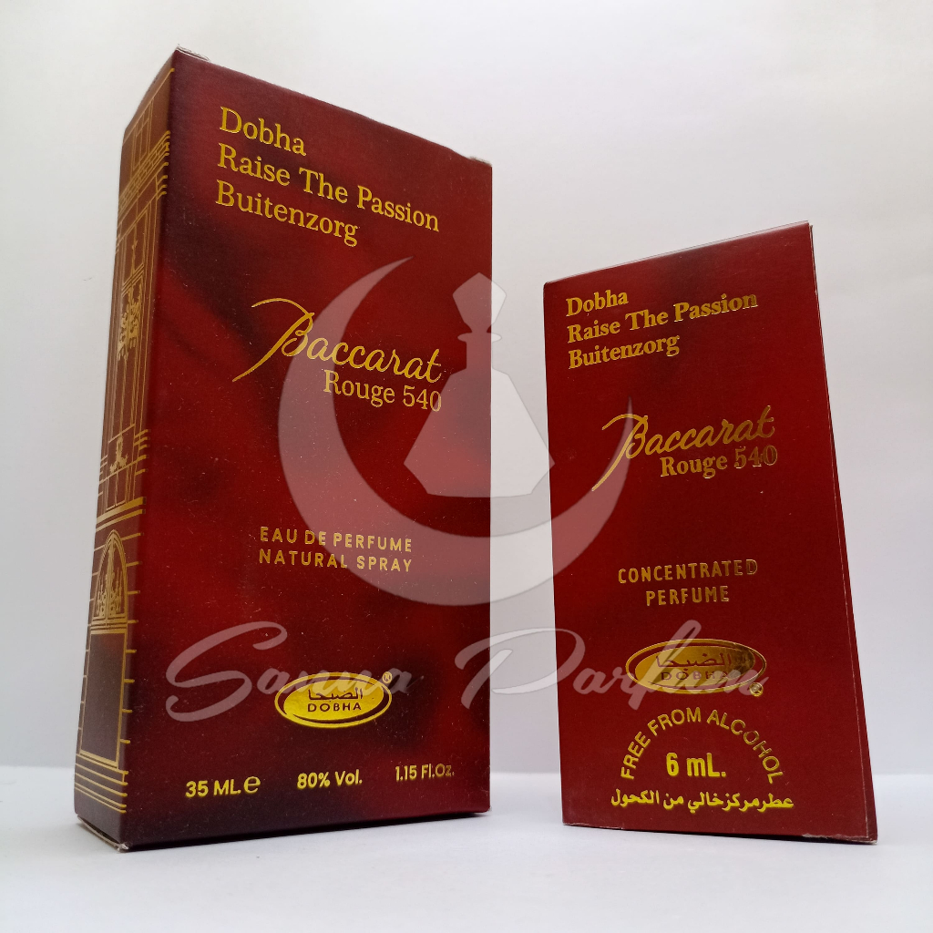 PARFUM BACCARAT original dobha 100% non alkohol