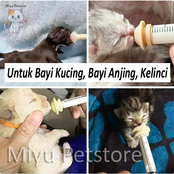 Nipple Dot Bayi Kucing Dot Silikon Lembut Nipple Miracle Anak Kucing Dot Anak ANjing Puppy Kitten Do