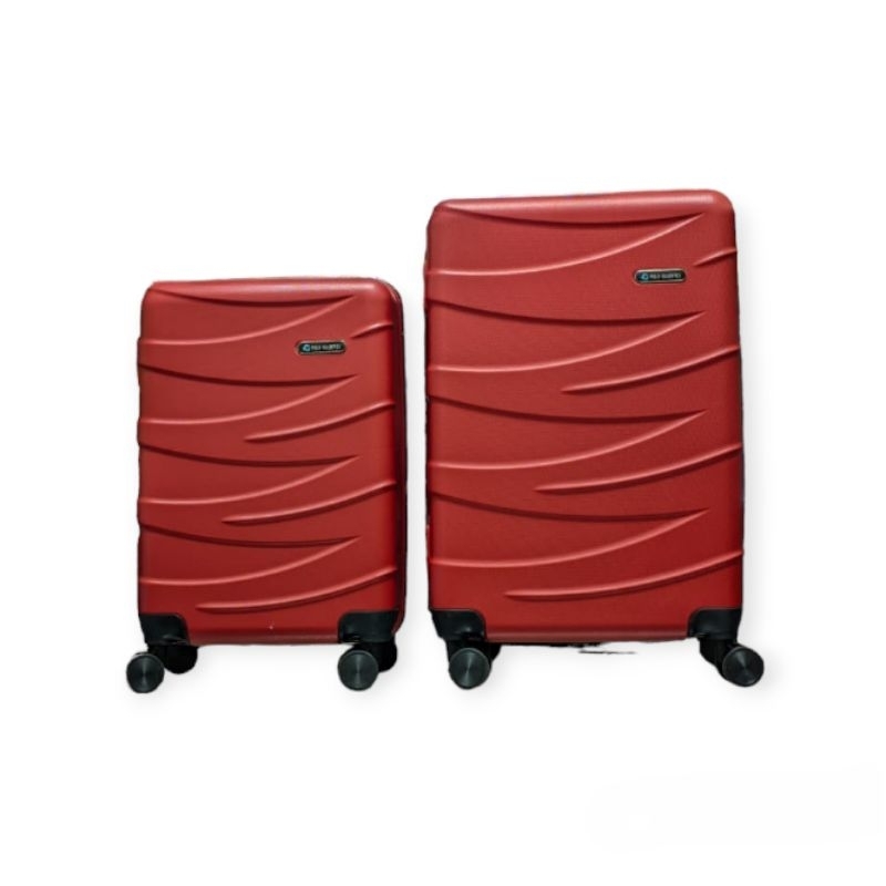 Koper Murah Fiber Kabin, Bagasi 20, 24 Inch Polo Maldives KHUSUS PENGIRIMAN INSTAN