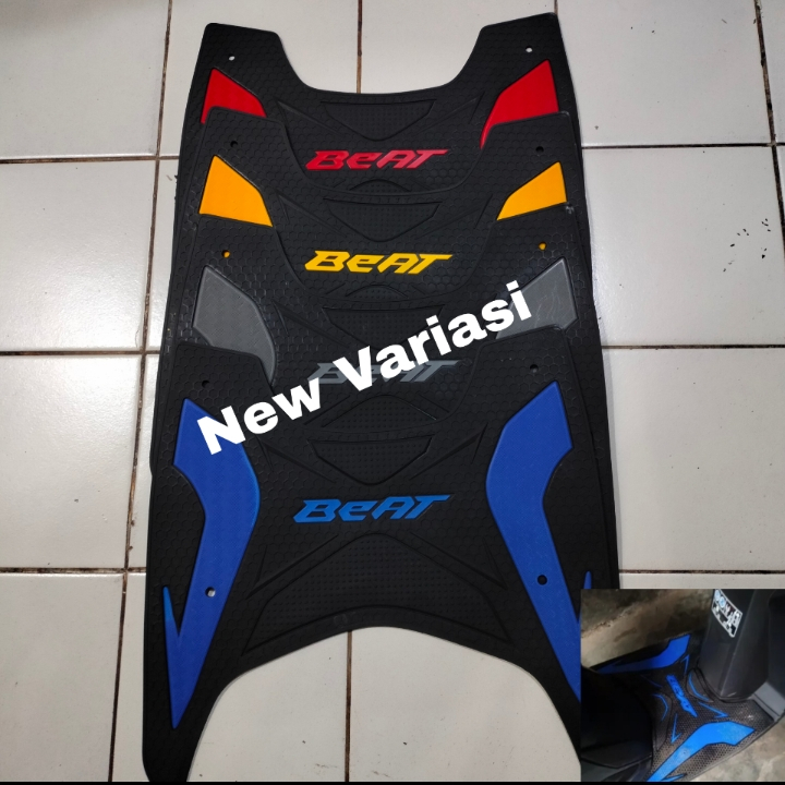 alas pijakan kaki motor Honda beat 2020 2023 new beat deluxe street full rubber khusus beat keluaran