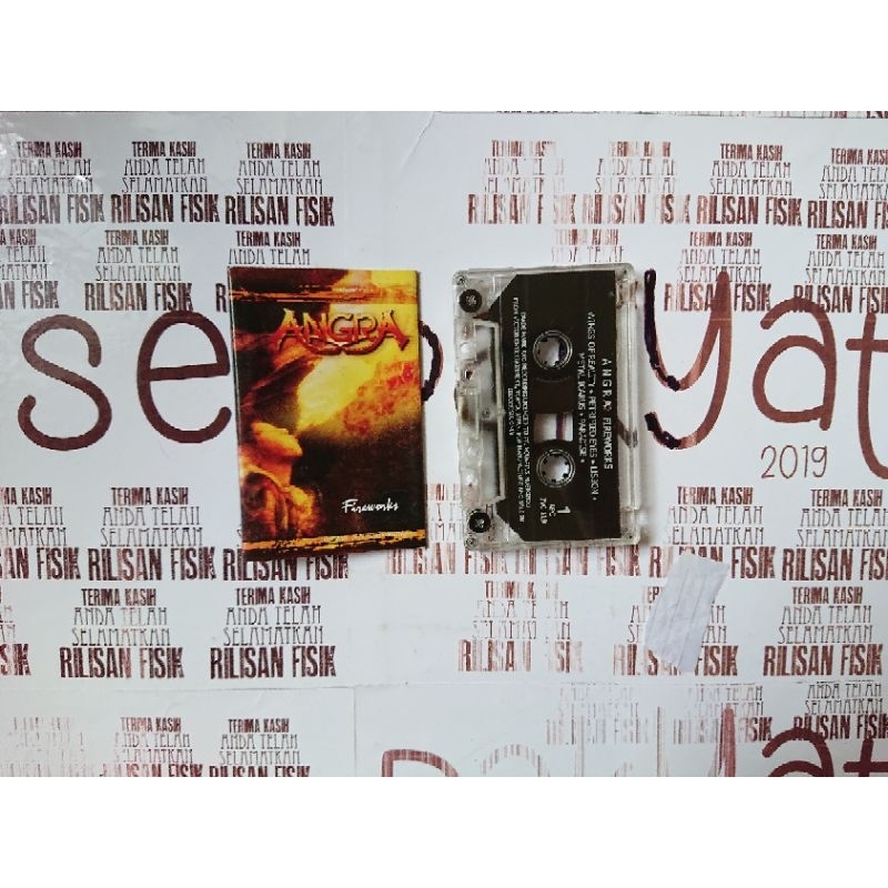 Kaset Pita Angra Fireworks Gitaris Megadeth