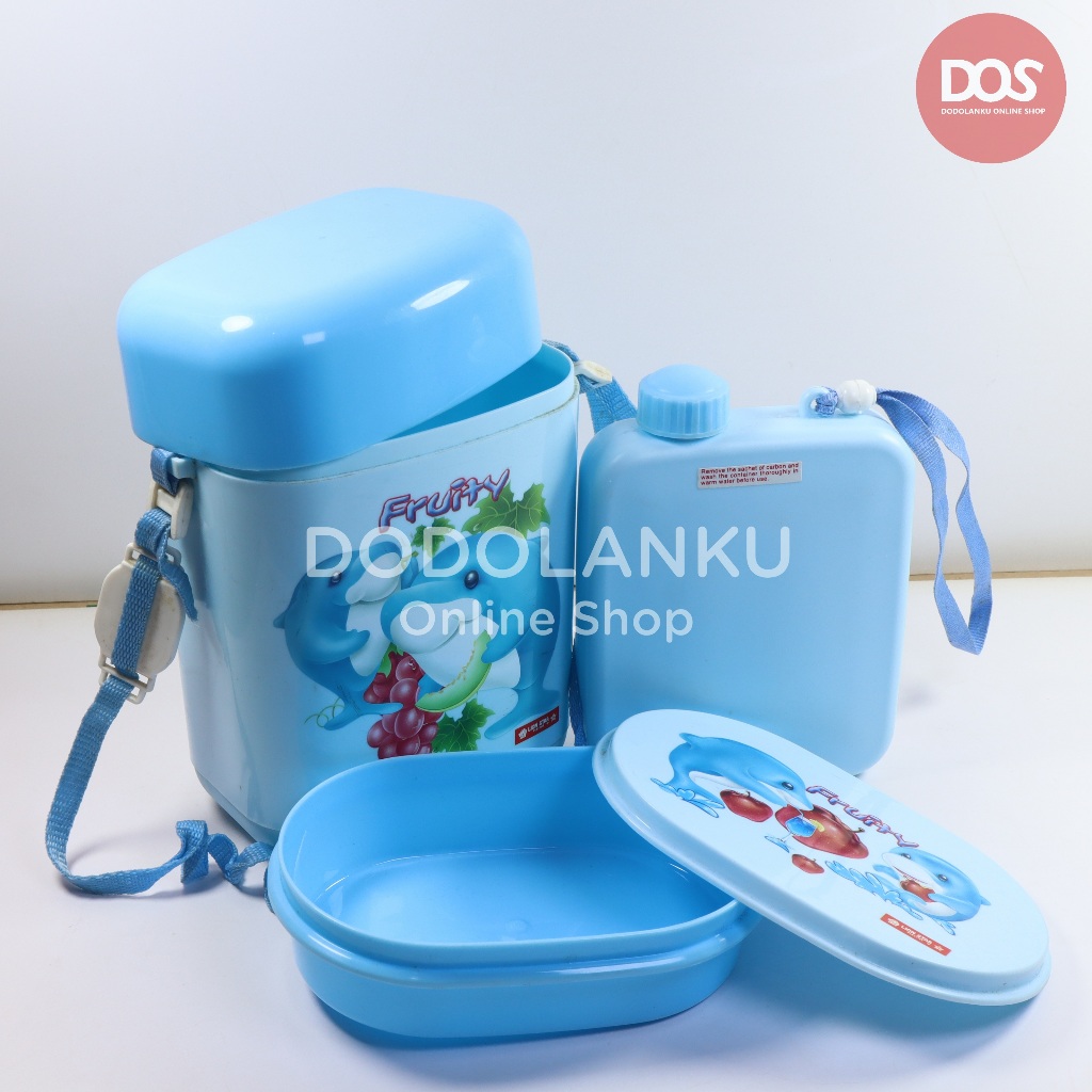 Polla School Box Lion Star/Kotak makan set