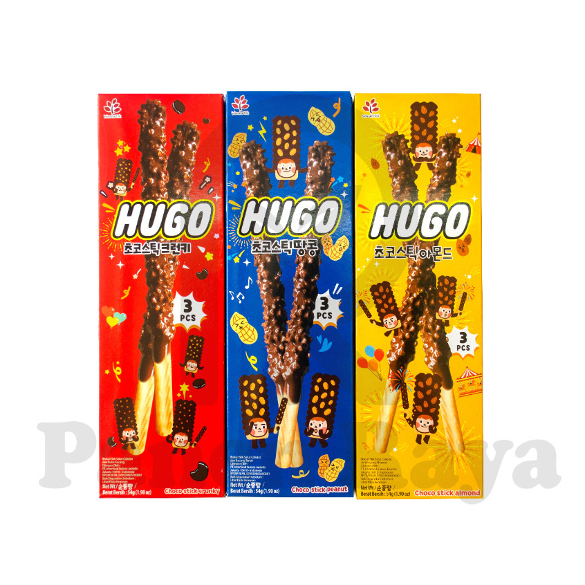 

Biskuit Stik Salut Coklat / Hugo Choco Stick Naraya Wondertok All Varian