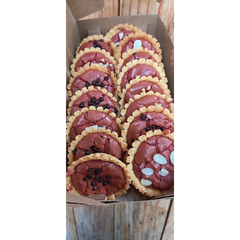 

Pie brownies Red velved