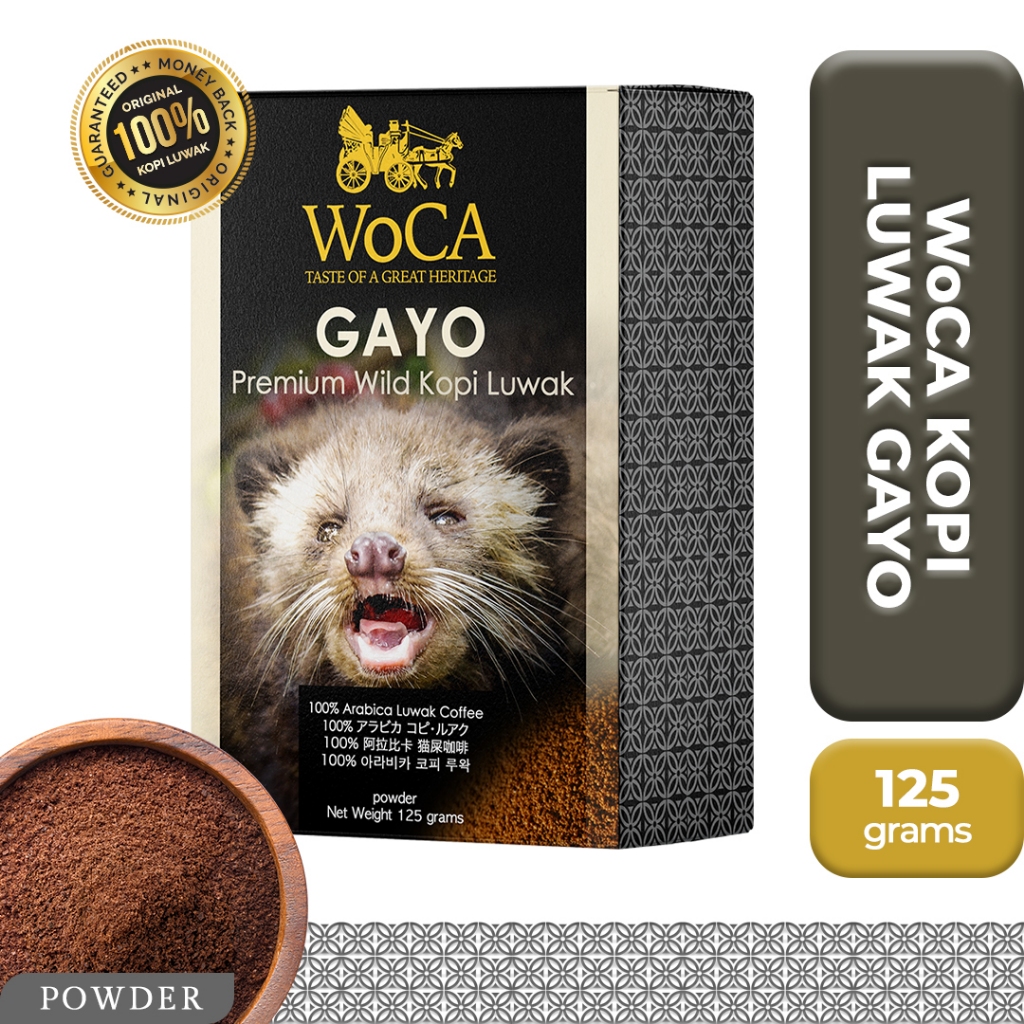 

WoCA Kopi Luwak Gayo 125 gram powder