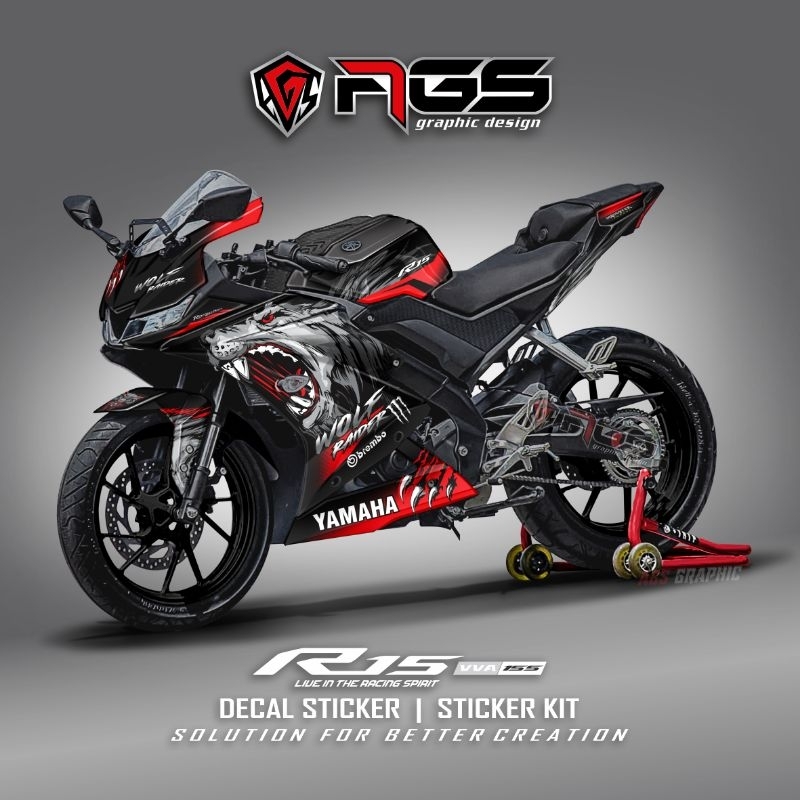 Decal Full Body R15 / R15 v3 / Sticker R15 / Sticker Full R15/ Decal R15 Serigala/  Decal AGS GRAPHI