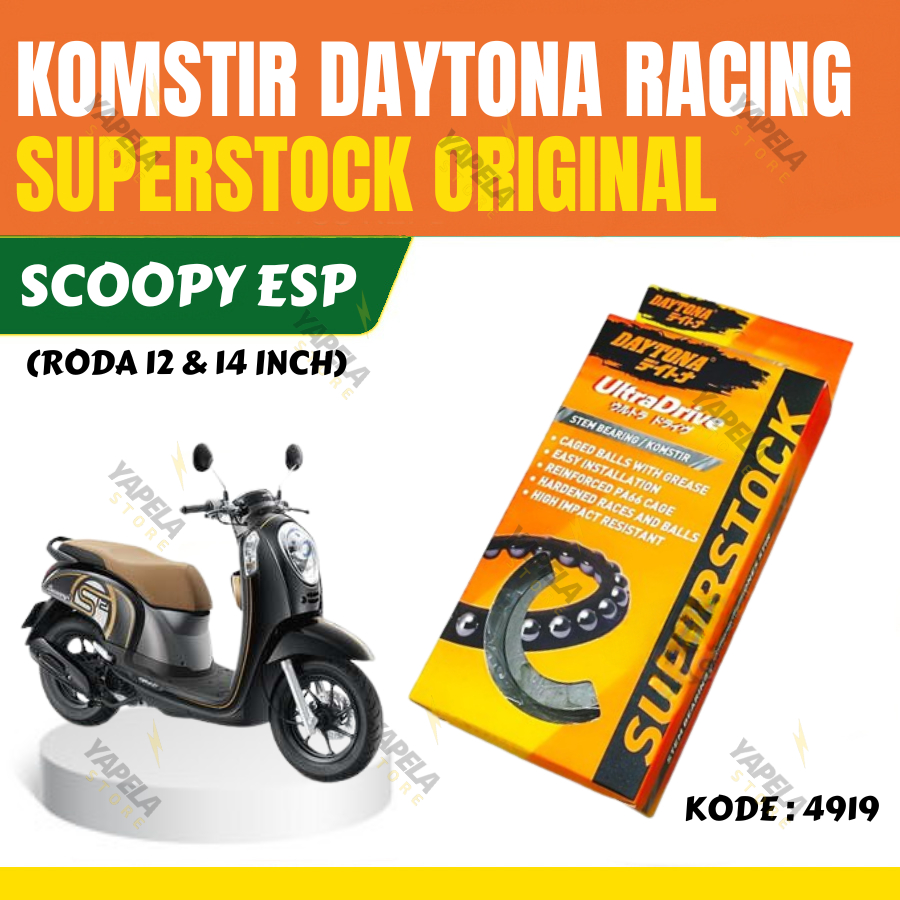Komstir Superstock Scoopy ESP Original Daytona Racing 4919
