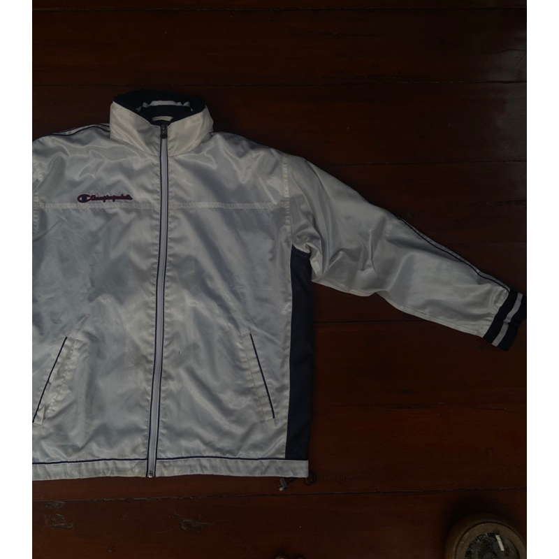 jaket vintage champion windbreaker