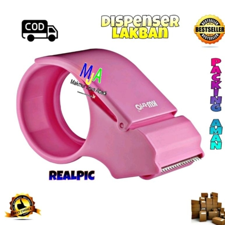 

PROMO (BISA COD) Dispenser Lakban / Cutter Lakban / Tape Dispenser / Pemotong Lakban