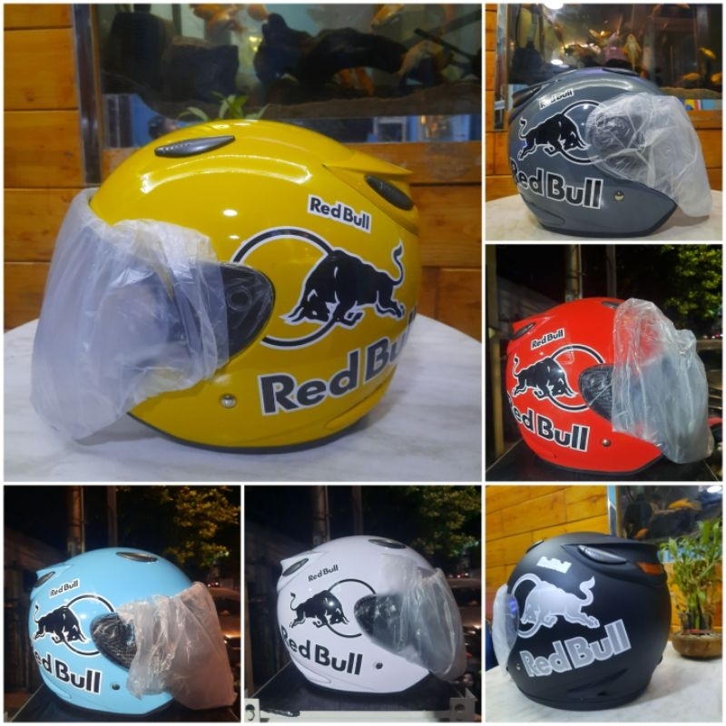 HELM CENTRO REDBULL