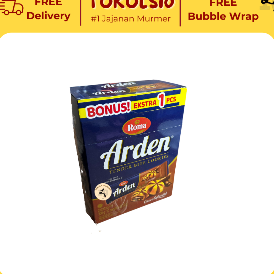 

GSFK4015 (D2289) Roma Arden Choco Splendid 30gr [1box isi 10pcs]