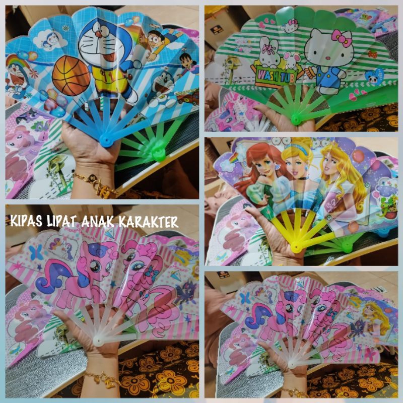 [MD] KIPAS LIPAT ANAK/KIPAS LIPAT KARAKTER