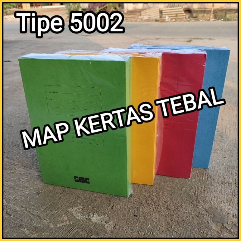 

1 Pak Map Kertas Tebal 5002 isi 50 Lembar AKS