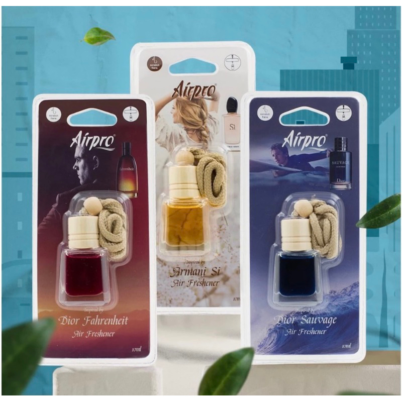 Parfume mobil / Pewangi Mobil / Pewangi Mobil Tahan Lama / Parfume Mobil Airpro Wooden Bottle / Pewa