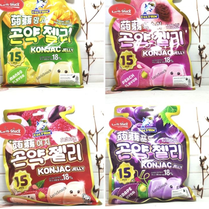 

SNHF6069 (V44859) Konjac jelly Captain Dolphin All Varian 300gr (isi 15)