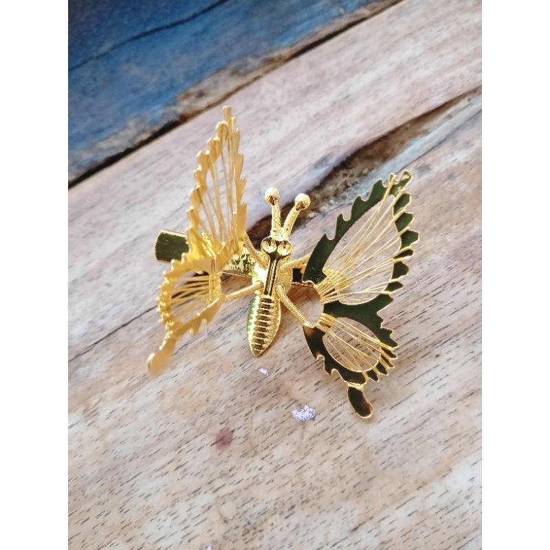 jepit kupu-kupu bergerak ll jepit kupu-kupu viral ll jepit kupu-kupu udeng