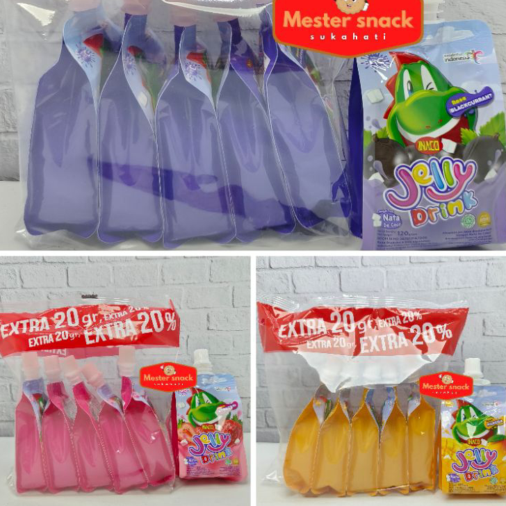 

FWLK8831 Dijamin Ori Inaco Jelly Drink | Minuman Jelly | Nata de Coco | Hampers Anak Pink