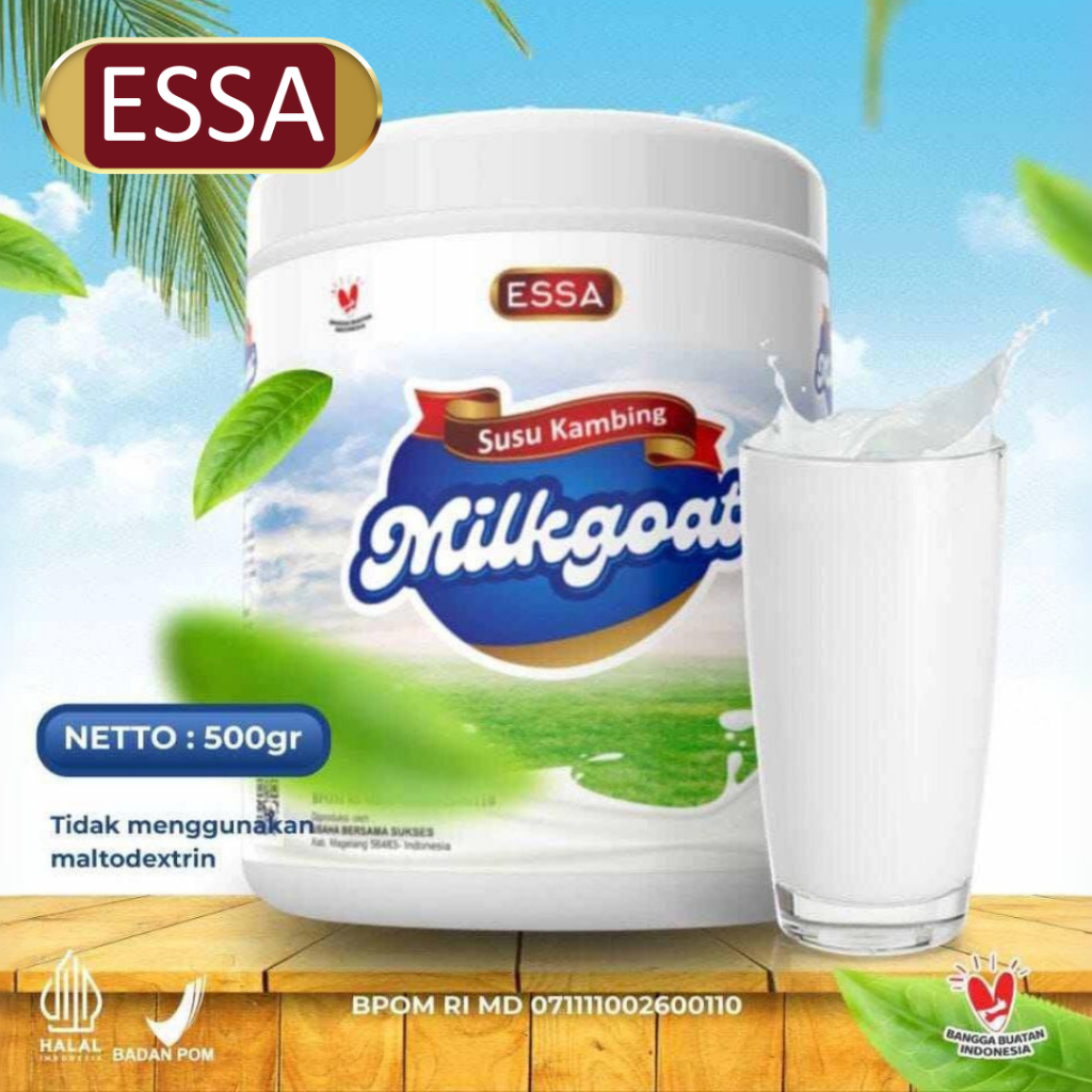 

Susu Kambing Bubuk Milkgoat ESSA 500gr