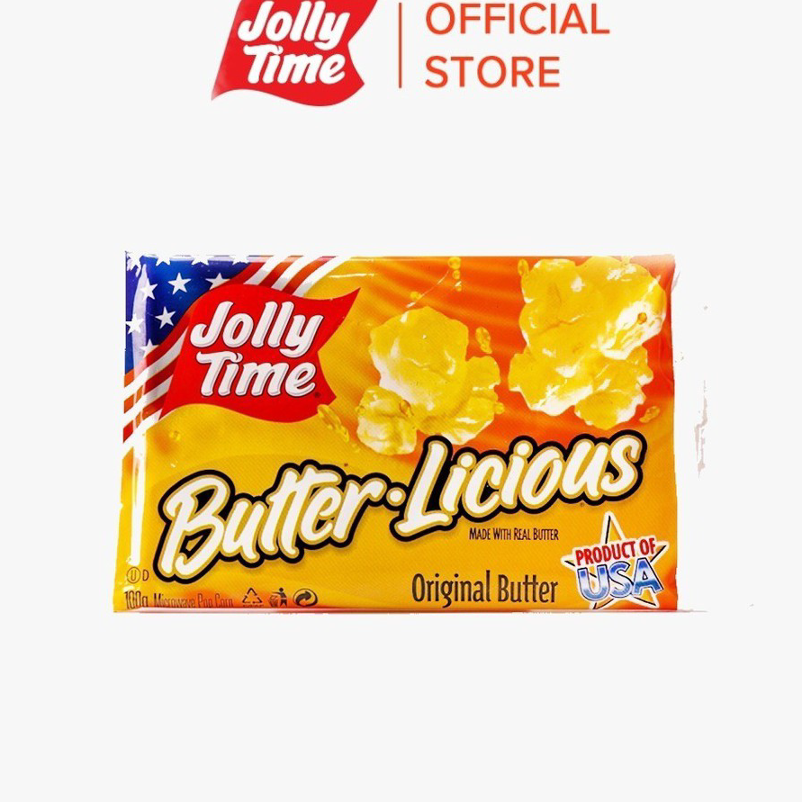 

BZKB9103 (D2289) Jolly Time Microwave Popcorn - Butterlicious Product Of USA